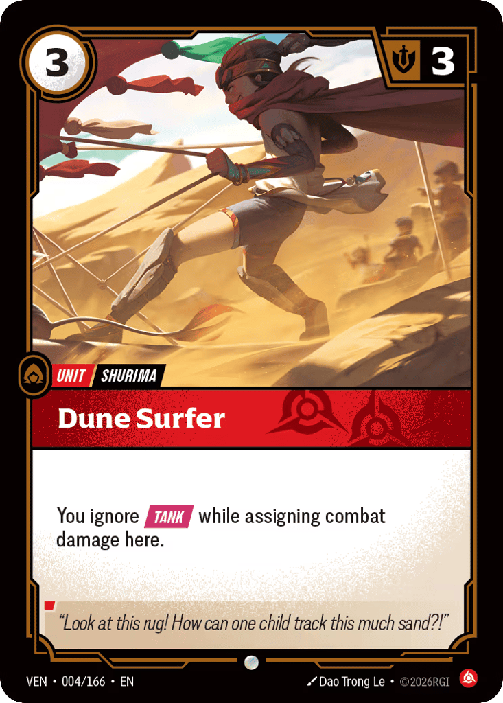 Dune Surfer - 004/166 - Common - Vendetta