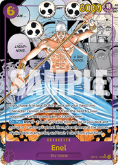 Enel - OP15-118 - Secret Rare (Manga Alt Art) - Adventure on Kami's Island