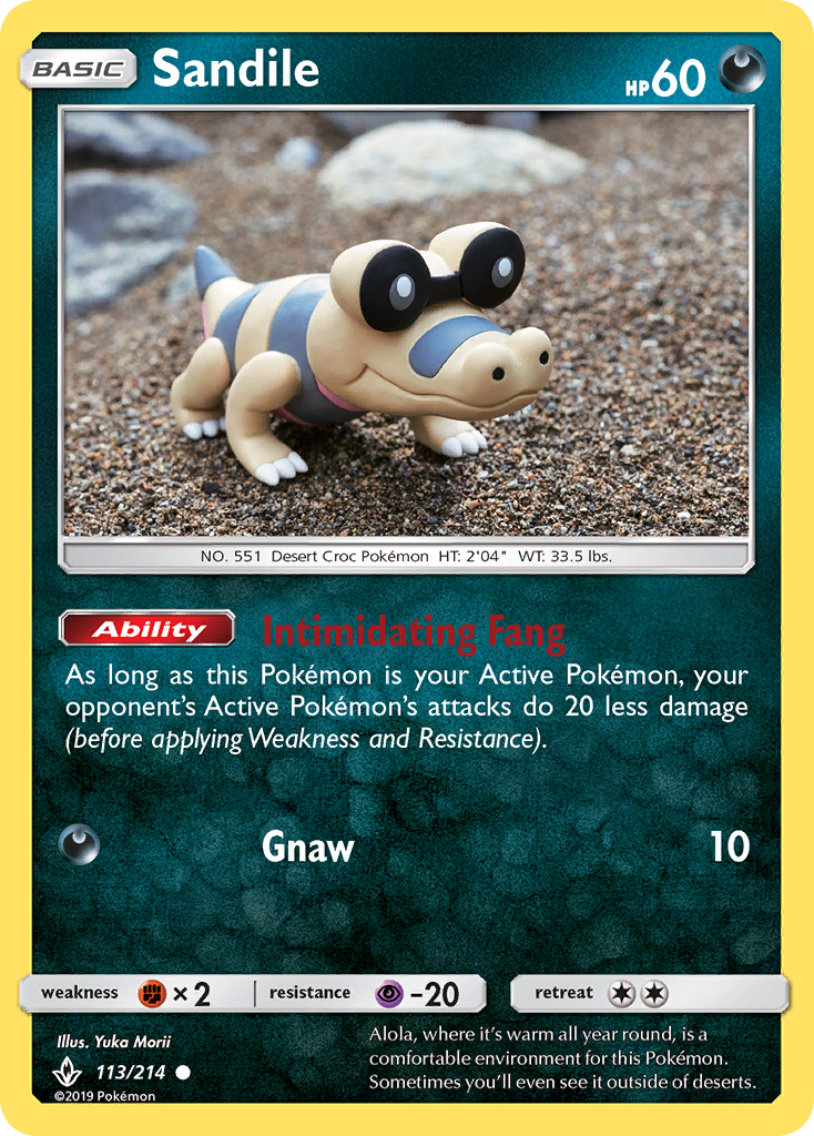 Sandile - 113/214 - Unbroken Bonds