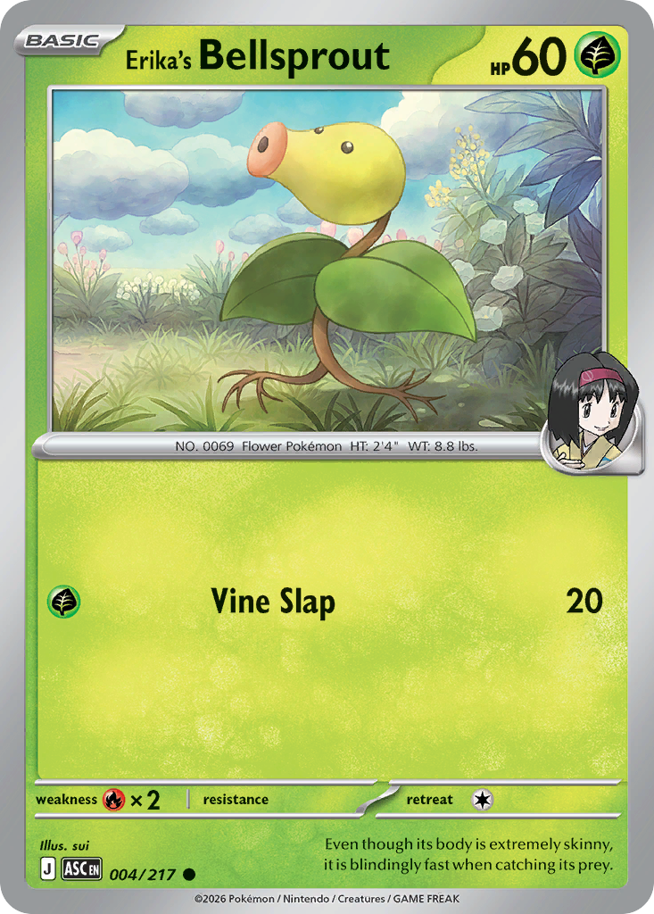 Erika's Bellsprout - 004/217 - Ascended Heroes