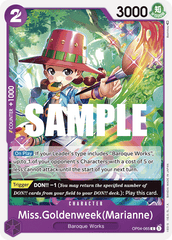 Miss.Goldenweek(Marianne) - OP04-065 - Common - Kingdoms of Intrigue
