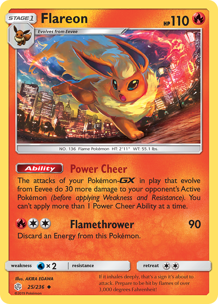 Flareon - 025/236 - Cosmic Eclipse