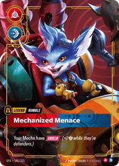 Mechanized Menace - 181/221 - Rare - Spiritforged