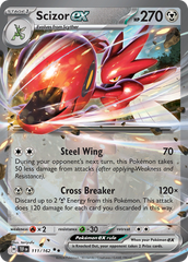 Scizor ex - 111/162 - Temporal Forces