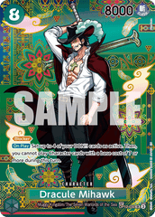 Dracule Mihawk - OP12-030 - Super Rare (Special Alternate Art) - Legacy of the Master