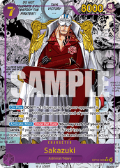 Sakazuki - OP16-065 - Super Rare (Manga Alt Art) - The Time Of Battle