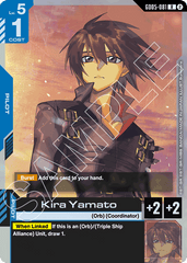 Kira Yamato - GD05-081 - Rare - Freedom Ascension