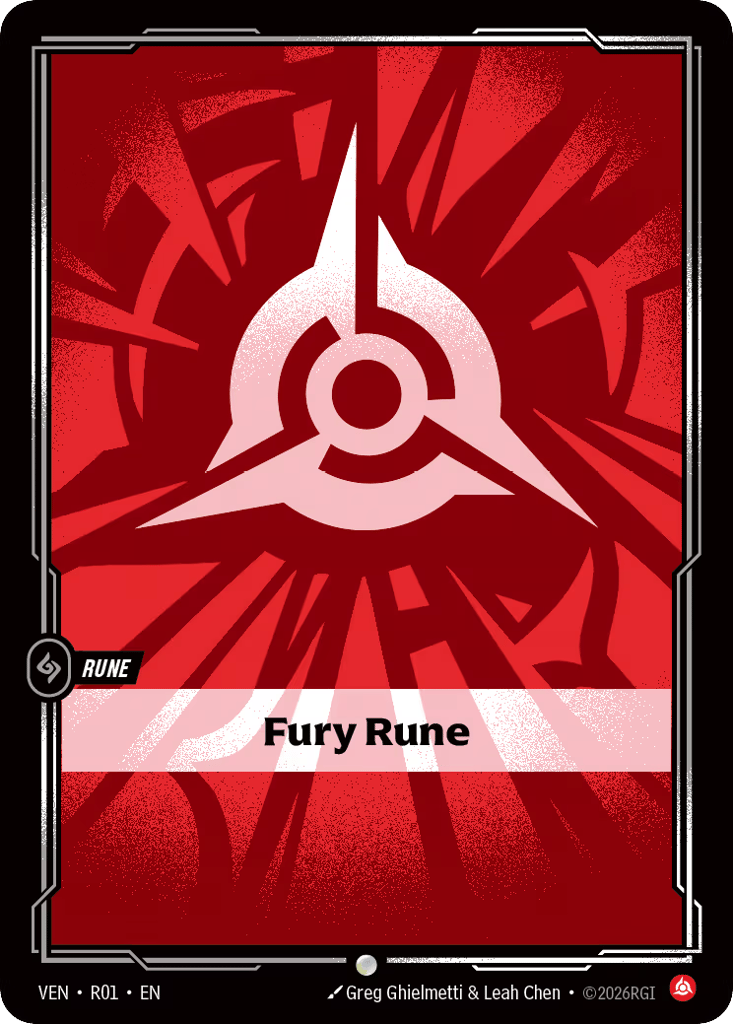 Fury Rune - R01 - Common - Vendetta