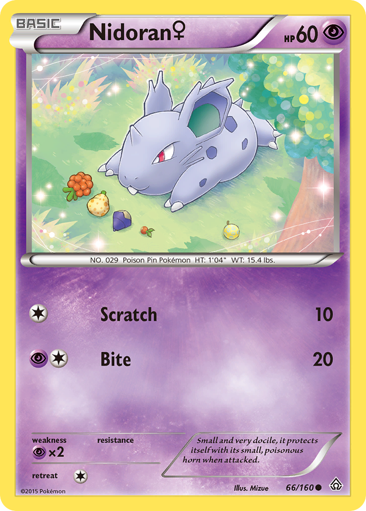 Nidoran ♀ - 066/160 - Primal Clash