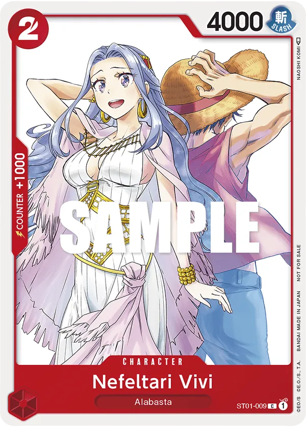 Nefeltari Vivi - ST01-009 - Common (Participant Alt Art) - Straw Hat Crew