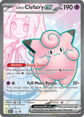 Lillie's Clefairy ex - 195 - Scarlet & Violet Black Star Promos