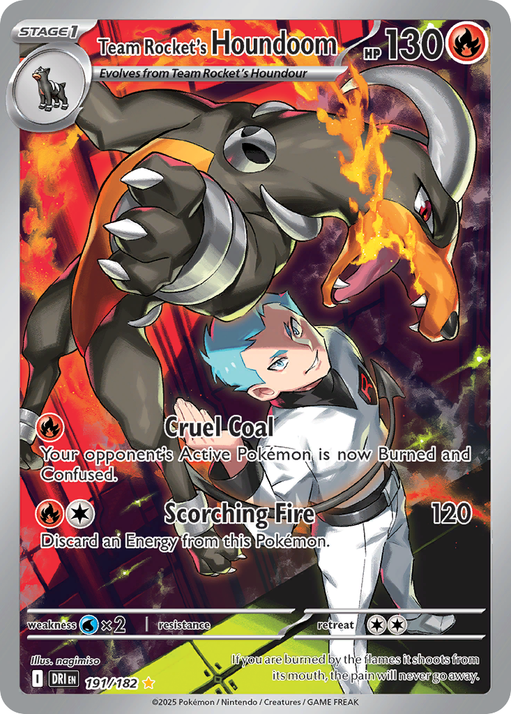 Team Rocket's Houndoom - 191/182 - Destined Rivals