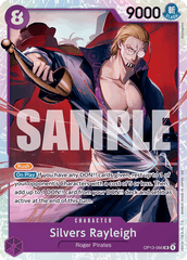 Silvers Rayleigh - OP13-066 - Super Rare - Carrying On His Will