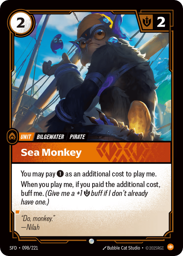 Sea Monkey - 098/221 - Common - Spiritforged