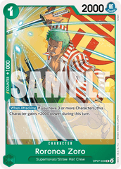 Roronoa Zoro - OP07-034 - Uncommon - 500 Years In The Future