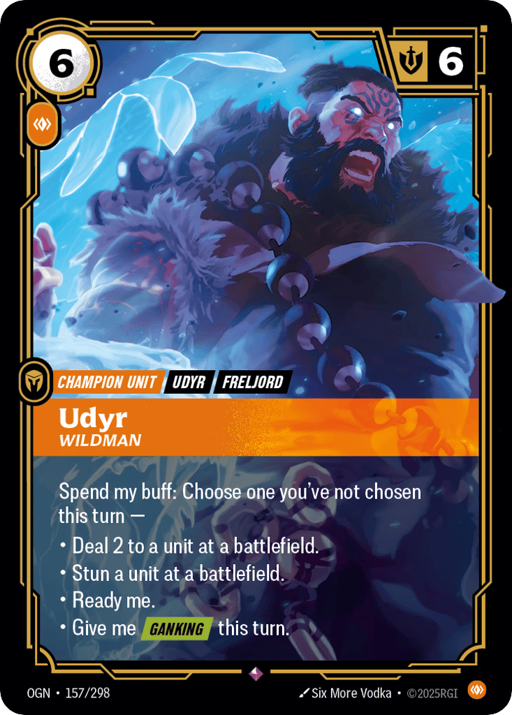 Udyr, Wildman - 157/298 - Rare - Origins