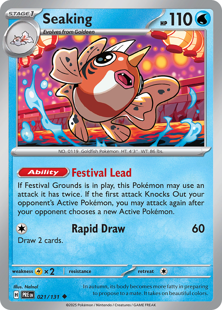 Seaking - 021/131 - Prismatic Evolutions