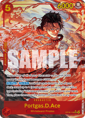 Portgas.D.Ace - OP16-118 - Secret Rare (Alternate Art) - The Time Of Battle