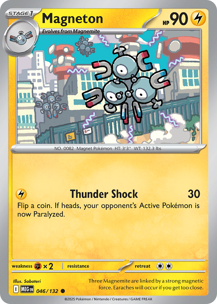 Magneton - 046/132 - Mega Evolution