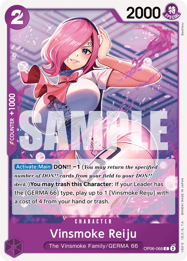 Vinsmoke Reiju - OP06-068 - Common - Wings of the Captain