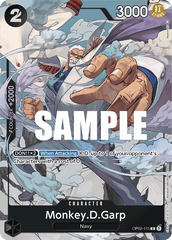 Monkey.D.Garp - OP02-115 - Rare (Alternate Art) - Paramount War