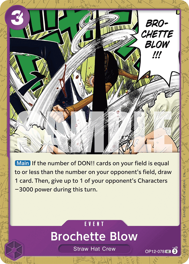 Brochette Blow - OP12-078 - Uncommon - Legacy of the Master