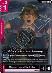 Words for Hathaway - ST08-012 - Common - Flash of Radiance