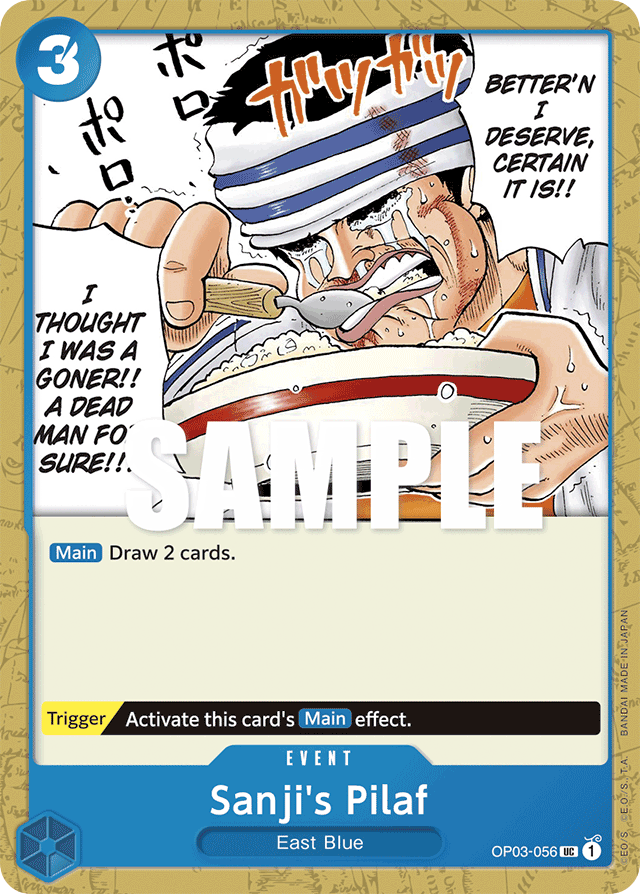 Sanji's Pilaf - OP03-056 - Uncommon - Pillars of Strength
