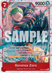 Roronoa Zoro - EB04-007 - Super Rare - Egghead Crisis