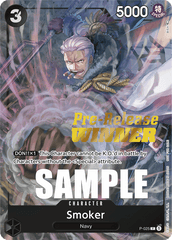 Smoker - P-025 - Promo (Pre Release Winner Stamp) - Promos