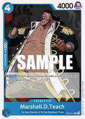 Marshall.D.Teach - ST03-014 - Common - The Seven Warlords of the Sea