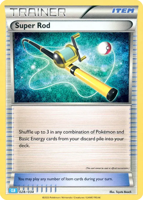 Super Rod - 28/34 - Pokémon TCG Classic - Blastoise