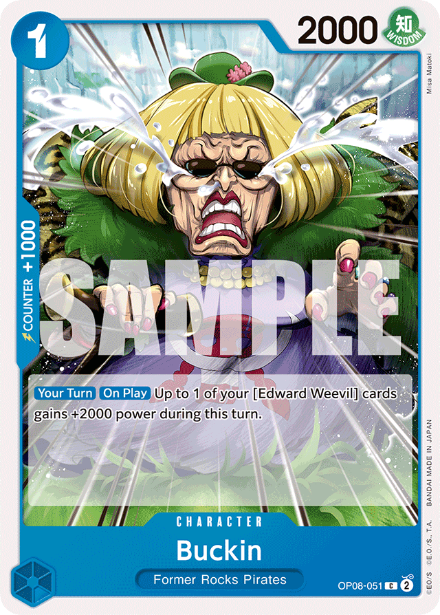 Buckin - OP08-051 - Common - Two Legends