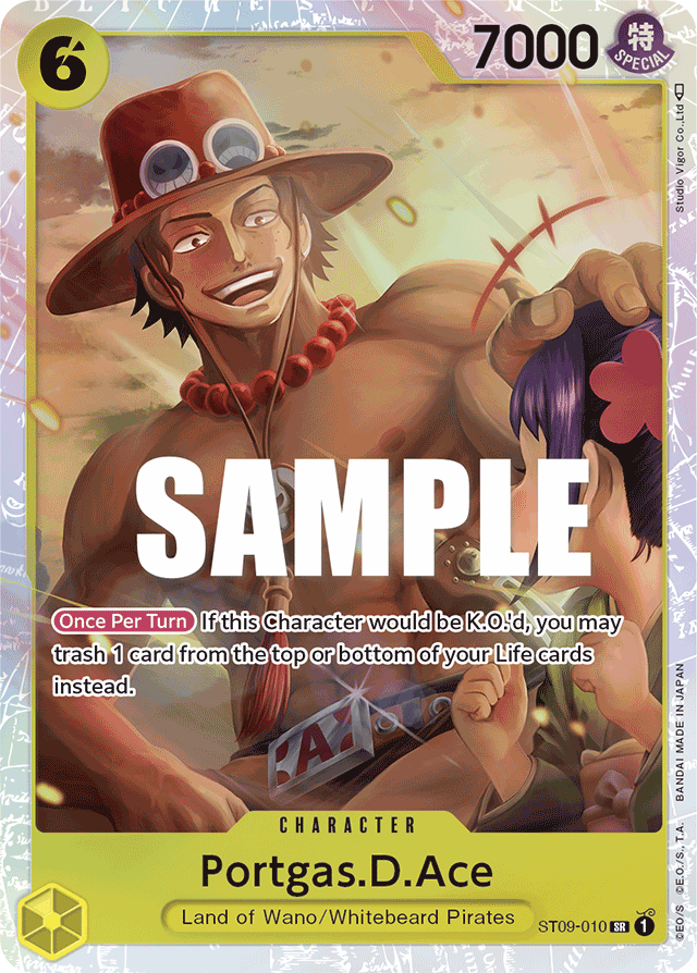 Portgas.D.Ace - ST09-010 - Super Rare - Yamato