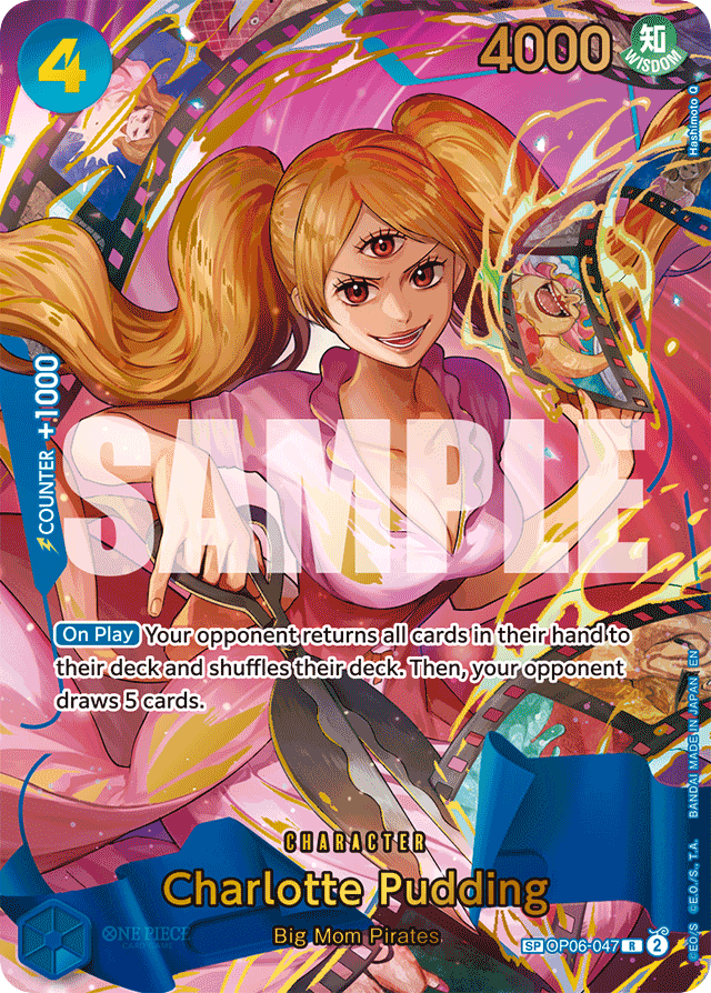 Charlotte Pudding - OP06-047 - Rare (Special Alternate Art) - Wings of the Captain