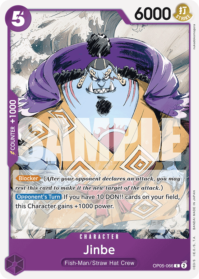 Jinbe - OP05-066 - Common (Reprint) - Awakening of the New Era