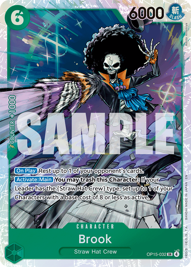 Brook - OP15-032 - Super Rare - Adventure on Kami's Island