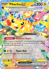 Pikachu ex - 057/217 - Ascended Heroes