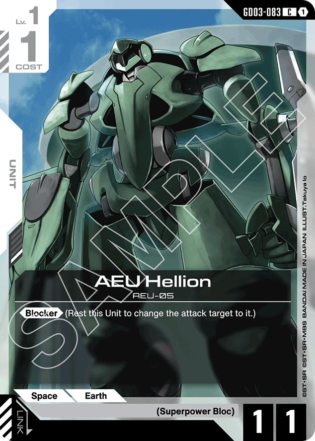 AEU Hellion - GD03-083 - Common - Steel Requiem