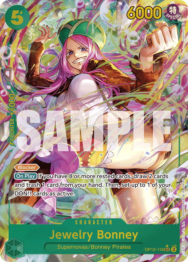 Jewelry Bonney - OP12-118 - Secret Rare (Alternate Art) - Legacy of the Master