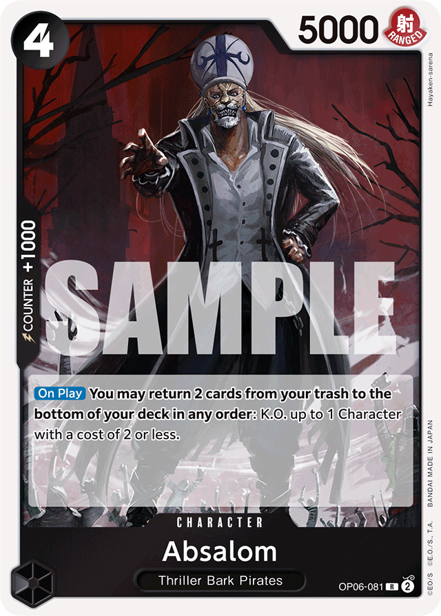 Absalom - OP06-081 - Rare - Wings of the Captain