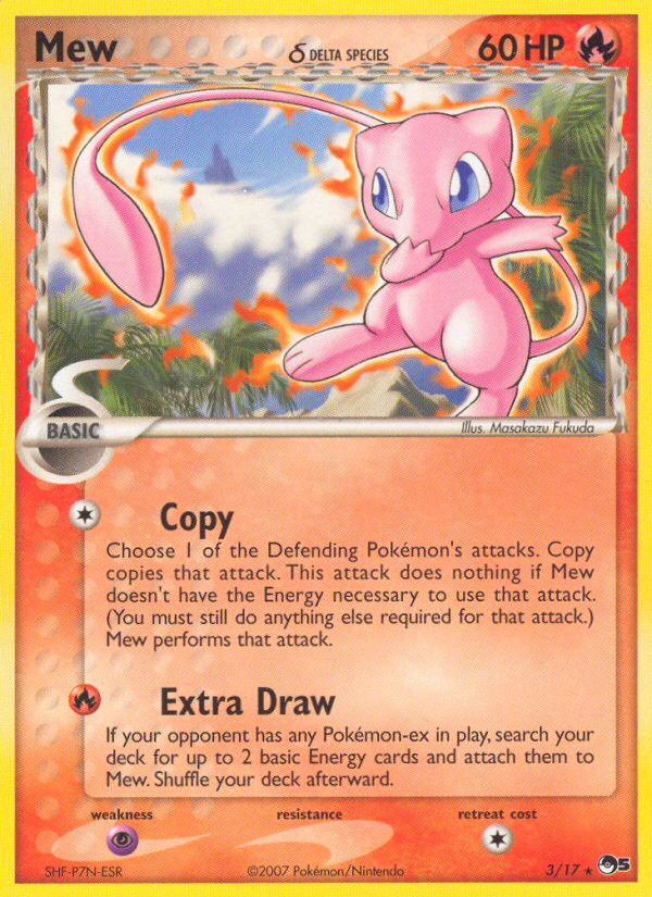 Mew δ - 03/17 - POP Series 5