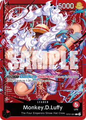 Monkey.D.Luffy - ST21-001 - Leader (Learn Together Alt Art) - EX Gear 5