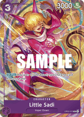 Little Sadi - OP02-073 - Rare (Alternate Art) - Paramount War