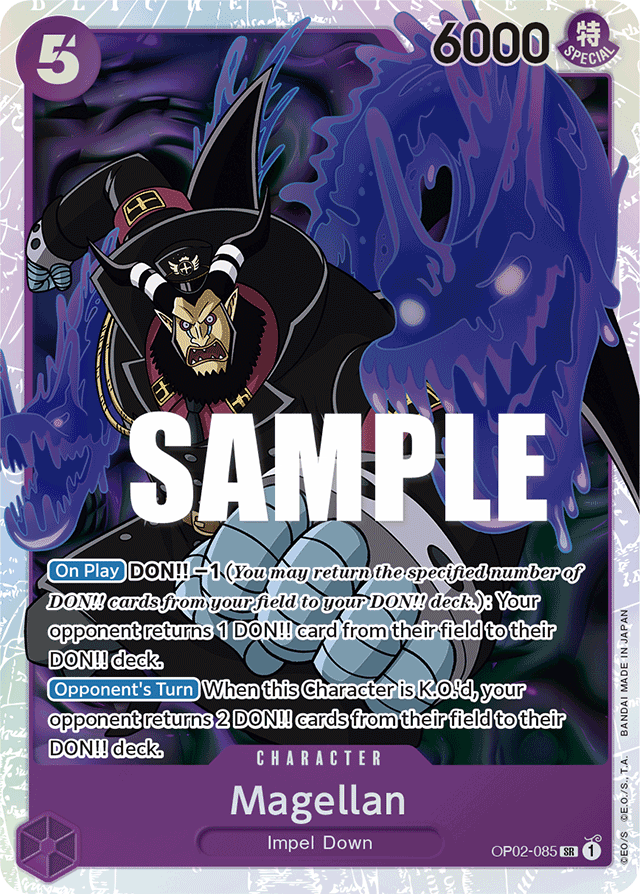 Magellan - OP02-085 - Super Rare - Paramount War
