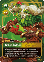 Green Father - 195/219 - Rare - Unleashed