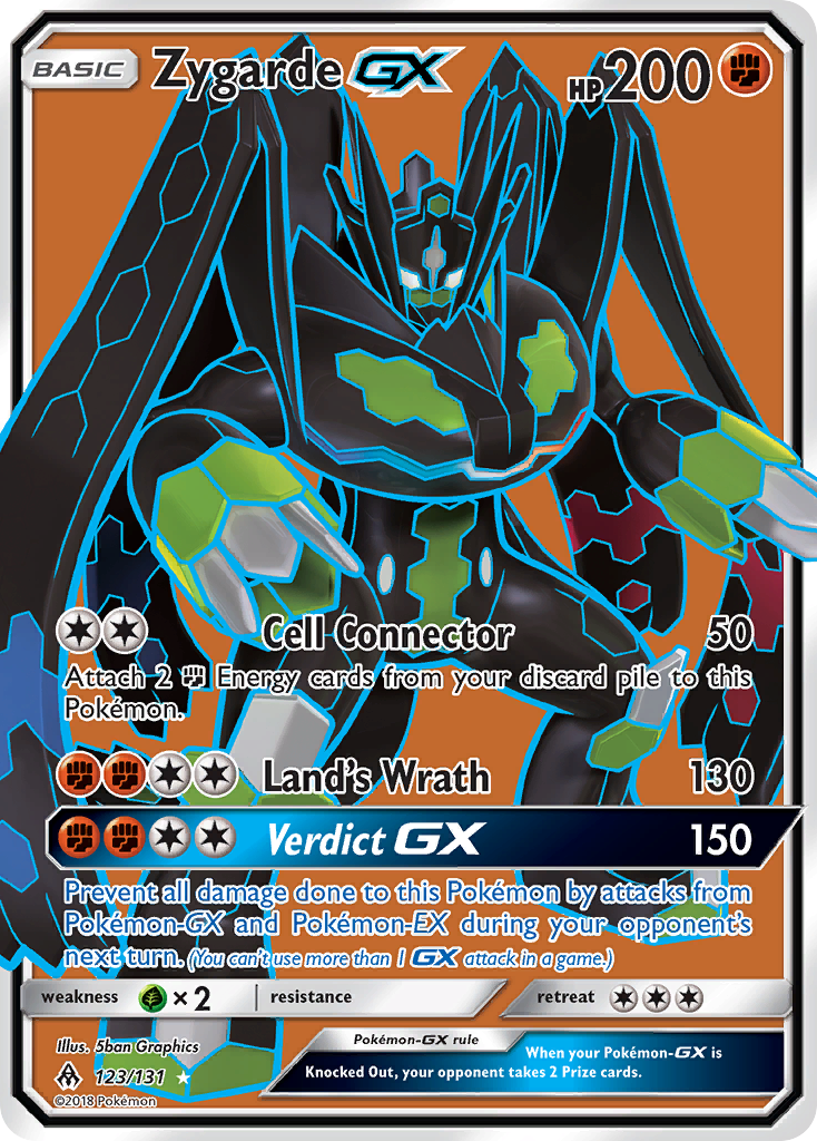 Zygarde-GX - 123/131 - Forbidden Light