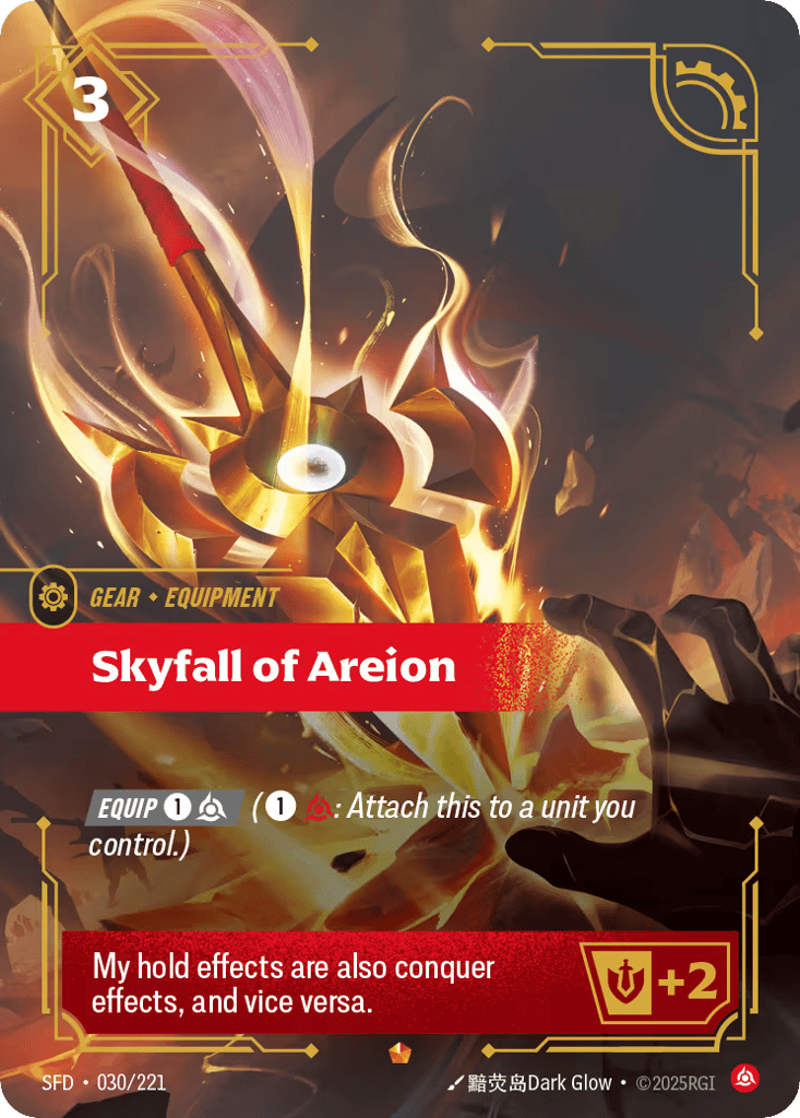 Skyfall Of Areion - 030/221 - Epic - Spiritforged
