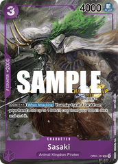 Sasaki - OP01-101 - Uncommon (Championship Stamp) - Romance Dawn