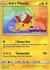 Ash's Pikachu - SM108 - SM Black Star Promos